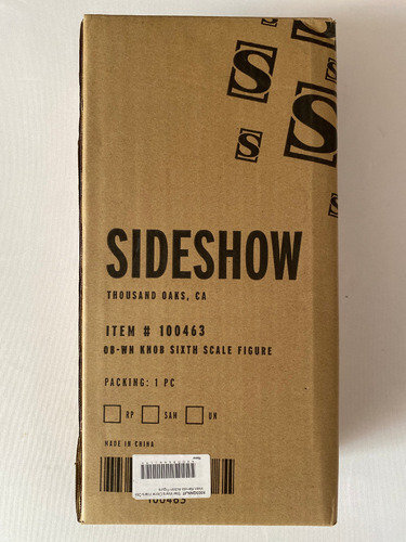Obi Wan Kenobi Sideshow Sixth Scale Figure The Clone Wars 12 (Usado)