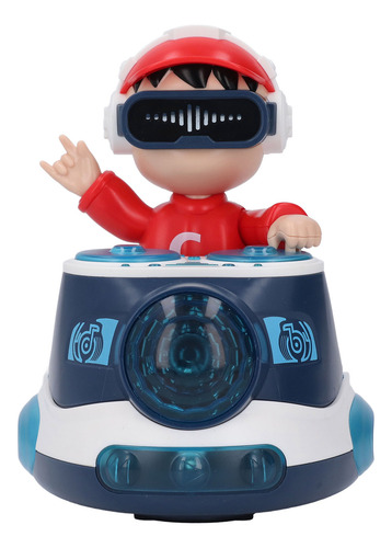 Dj Dancing Toy Bouncing Beat Rock Boy Music Flashing