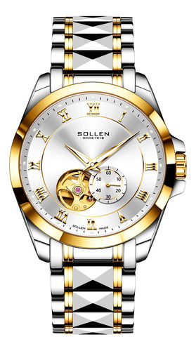 Sollen Relojes Automaticos Para Hombre, Elegantes Y Clasicos