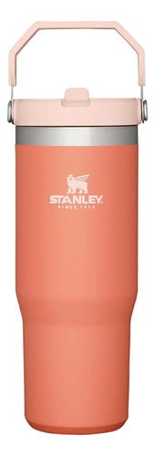 Botella Termo Stanley Classic Flip Straw Tumbler 900ml Color Grapefruit