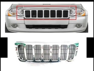 Parrilla Frontal De Grand Cherokee 2005-2007