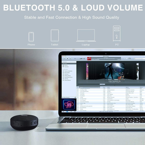 Bocina Bluetooth Portátil Bicicleta Impermeable Hd Sonido