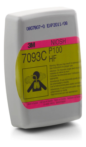 Filtro Para Partículas 3m 7093c Niosh