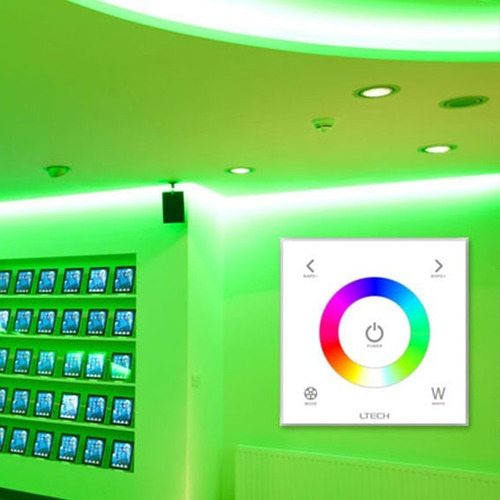 Imagen 2 de 6 de Controlador Dimmer Tactil De Cinta De Leds D4