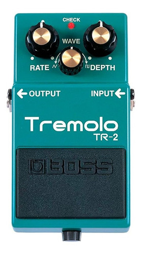 Pedal De Efecto Boss Tr2 Tremolo En Caja