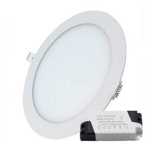Imagen 5 de 8 de Panel Plafon 3w Luz Fría