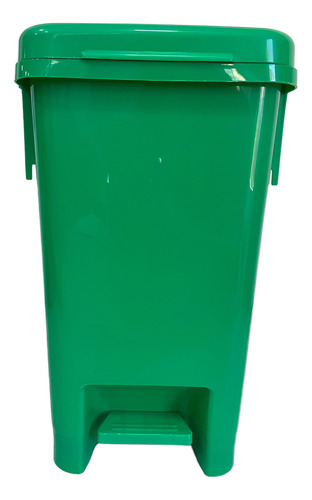 Cesto Basurero New Pedal 10 Litros Plastico Color Verde