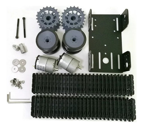 Chasis Carro Robot Tanque Tp101 Para Arduino
