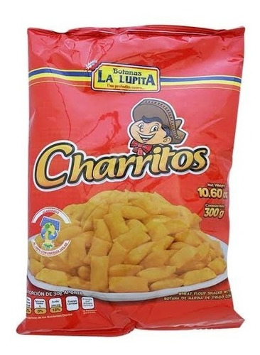 Imagen 1 de 2 de 8 Bolsas Charritos La Lupita 300 Gr