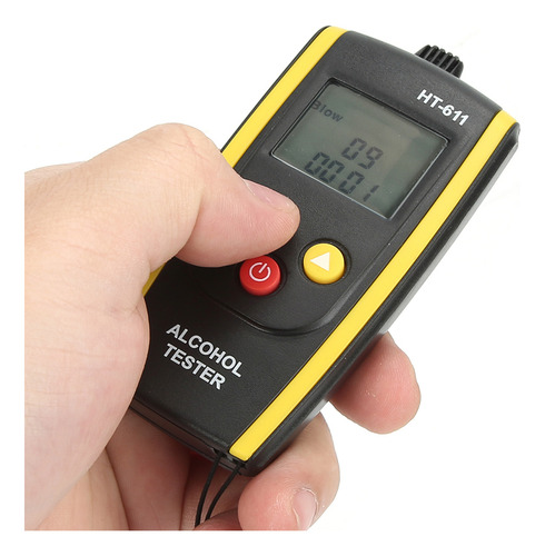 Medidor De Aliento Alcohol Ht-611, Pantalla Lcd De Alta Reso