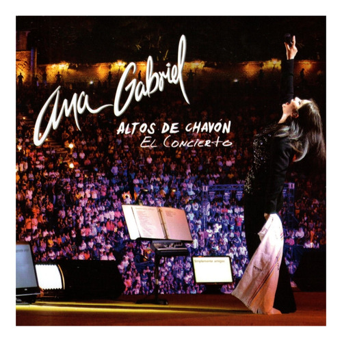 Ana Gabriel Altos De Chavon El Concierto 2 Cd's + 1 Dvd