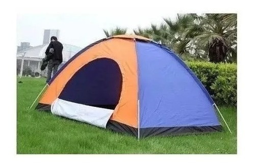 Carpa Camping Para 3 Personas Fácil Armar