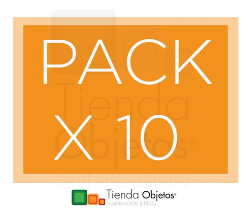 Imagen 5 de 8 de Pack X10 Dicroicas Led Philips Gu10 5w = 50w Calidas Fria