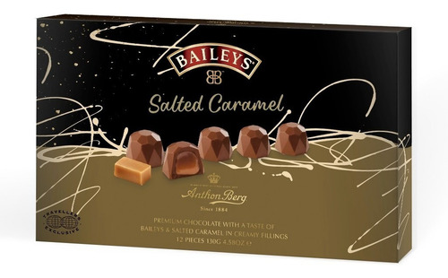 Chocolates Baileys Salted Caramel 130g, Duty Free