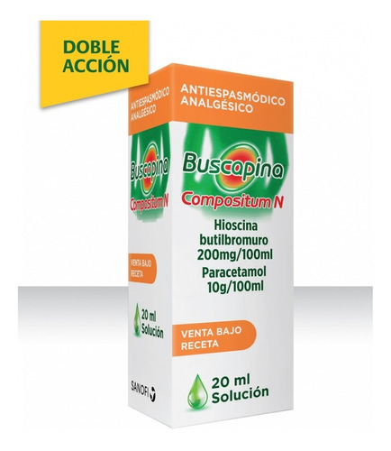 Buscapina® Compuesta N Gotas 20ml - Antiespasmódico