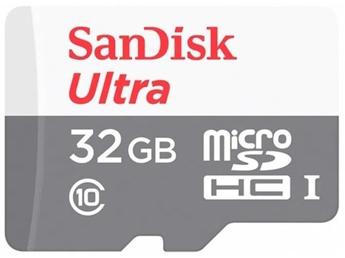 Memoria Micro Sd 32gb Sandisk Ultra Clase 10 Sdxc 80mb/s