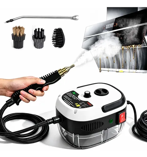 Limpador Vapor Vaporizador Alta Pressão Portátil 1.2l 2500w Branco 127/220v