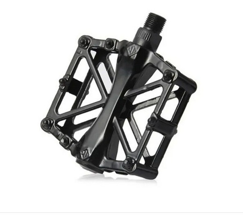 Imagen 3 de 3 de Pedales Aluminio Par Plataforma Bicicleta Antideslizante Mtb