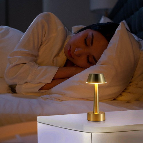 Juego De 2 Lámparas De Mesa Inalámbricas Led Táctil