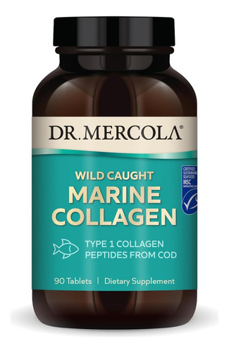 Colageno Marino Salvaje Dr. Mercola 90 Tabletas