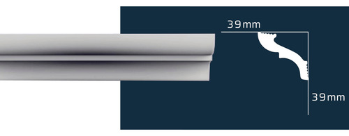 Molduras De Telgopor Arq 39 X 39 Mm - Precio X Metro