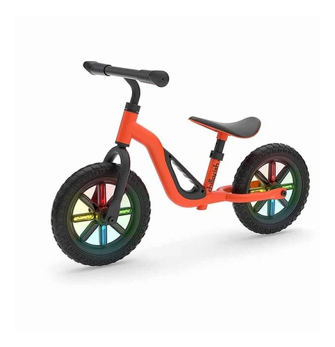 Bicicleta De Aprendizaje Charlie Glow Orange Con Luz 