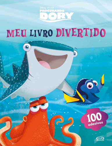 Procurando Dory: meu livro divertido, de Disney. Vergara & Riba Editoras, capa mole em português, 2016