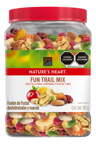 Snack Nature's Heart De Frutas Deshidratadas Y Nueces 900g