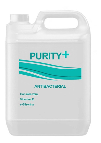 Imagen 1 de 2 de Gel Antibacterial Purity+ 3000ml Aloe