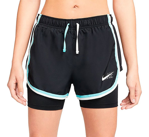 Short Nike Mujer Training Dri-fit Icon Clash | Dd6948-010