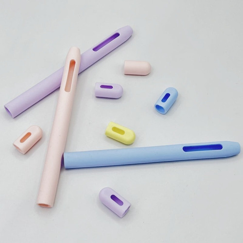 Fundas De Silicona For Apple Pencil De 3da Generación, 3 Pz