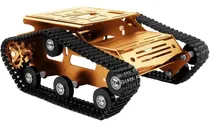 Comprar Kit Chasis P\u002F Armar Tanque Robot Inteligente Motores Arduino