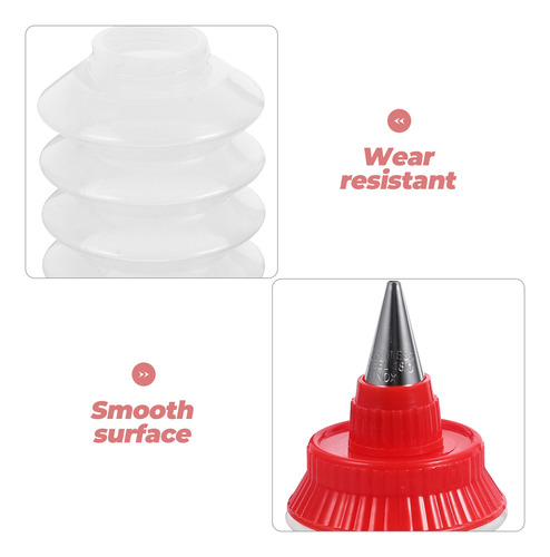 Botellas De Glaseado Para Decoración De Galletas, 2 Unidades