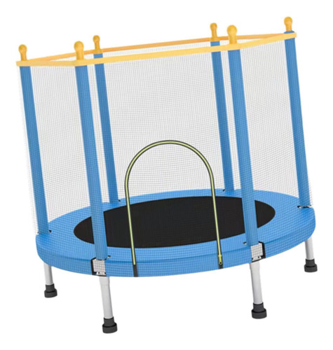Trampolín Para Niños Al Aire Libre, Pequeño Azul