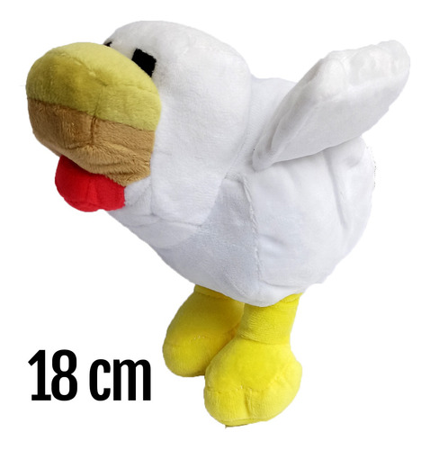 Minecraft Peluche De Gallina Importado