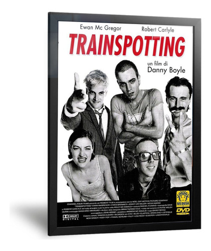 Cuadro Trainspotting, 40x60 Marcos Cine. Quaddros