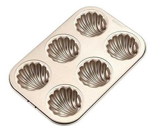 Chefmade 6cavity25 Madeline Pan Antiadherente De Acero Al Ca