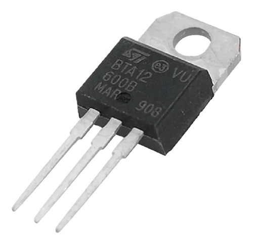 Bta12-600b Triac 12a 600v Bta 12 600 B X 5 U