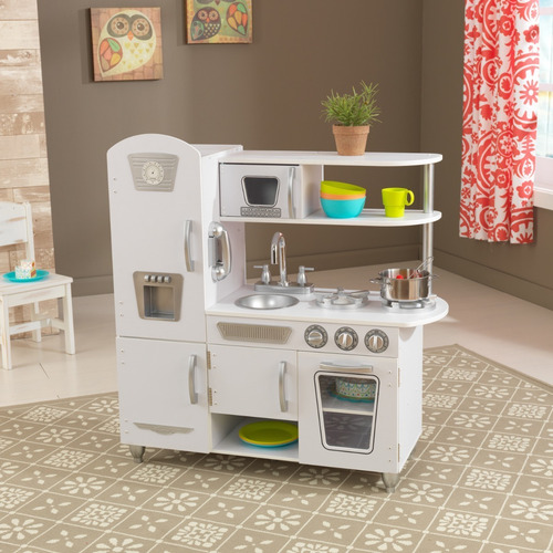 Cocinita Blanca De Niñas Kidkrafth