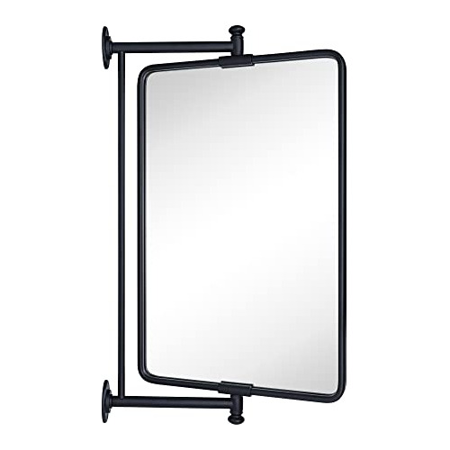 Espejo De Tocador De Baño Pivot-n-view Rectangular Red...