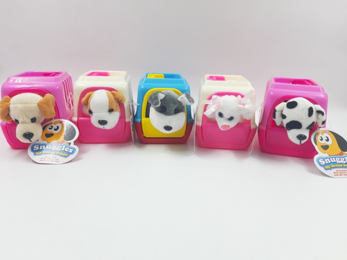 Perritos De Peluche En Kennel Por Unidad Magictoys