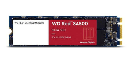 Ssd Western Digital Red Sa500 500gb Wds500g1r0b Nas M.2 2280