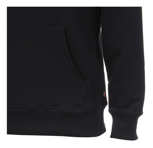 Imagem 3 de 4 de Moletom Preto Masculino Com Capuz Levi's 29243