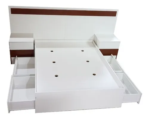 comprar Camabox-cajones Laterales-respaldo-mesas De Luz