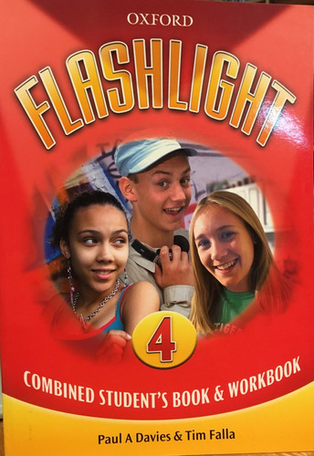 Flashlight 4 - Student's Book + Workbook, De Davies Falla. Editorial Oxford, Tapa Blanda, Edición 1 En Español