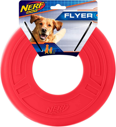 Juguete Para Perros Nerf Dog Atomic Flyer, Ligero