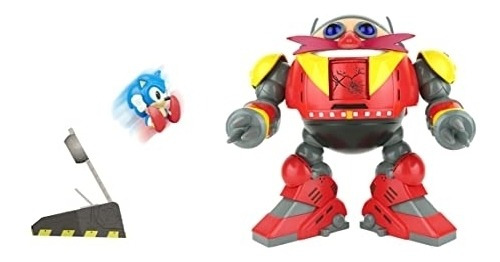 Muñeco Giant Eggman Robot Battle Set With Catapult