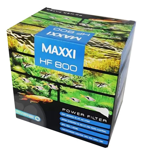Filtro Externo Maxxi Hf 800 600l/h Para Aquários De Até 200l