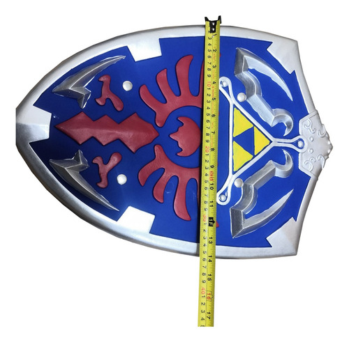 Imagen 6 de 9 de Escudo Legend Of Zelda Link Hylian Hyrule Triforce Foam