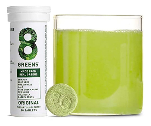 8greens Immunity And Energy Efervescent Tablets